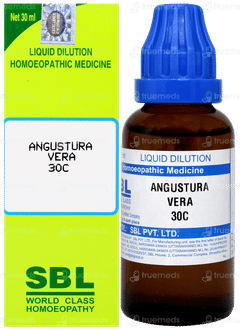 Sbl Angustura Vera 30 C Dilution 30 ML Sbl Angustura Vera 30 C Dilution 30 ML