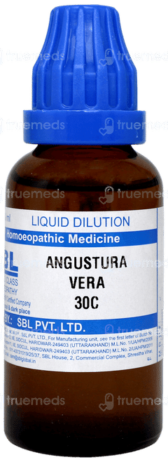 Sbl Angustura Vera 30 C Dilution 30 ML Sbl Angustura Vera 30 C Dilution 30 ML