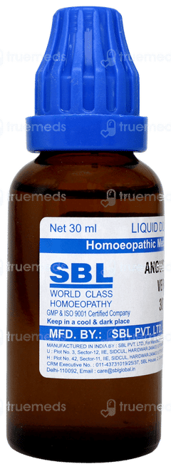 Sbl Angustura Vera 30 C Dilution 30 ML Sbl Angustura Vera 30 C Dilution 30 ML