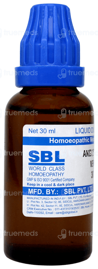 Sbl Angustura Vera 30 C Dilution 30 ML