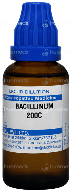 Sbl Bacillinum 200c Dilution 30ml