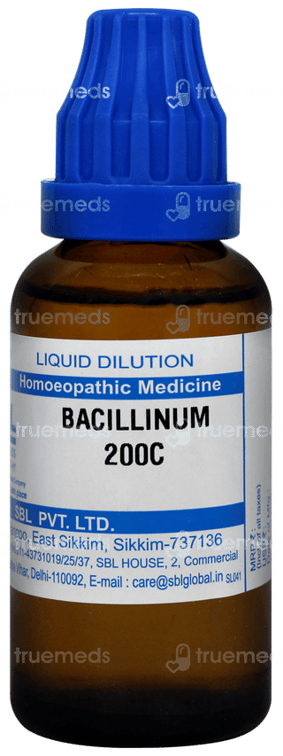 Sbl Bacillinum 200c Dilution 30ml