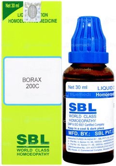 Sbl Borax 200c Dilution 30ml