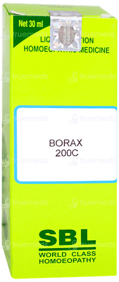 Sbl Borax 200c Dilution 30ml