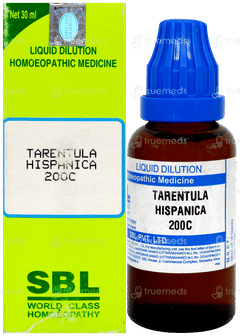 Sbl Tarentula Hispanica 200C Dilution 30Ml Sbl Tarentula Hispanica 200C Dilution 30Ml