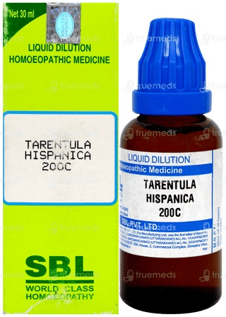 Sbl Tarentula Hispanica 200C Dilution 30Ml