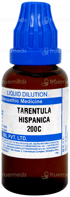 Sbl Tarentula Hispanica 200C Dilution 30Ml
