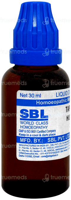 Sbl Tarentula Hispanica 200C Dilution 30Ml