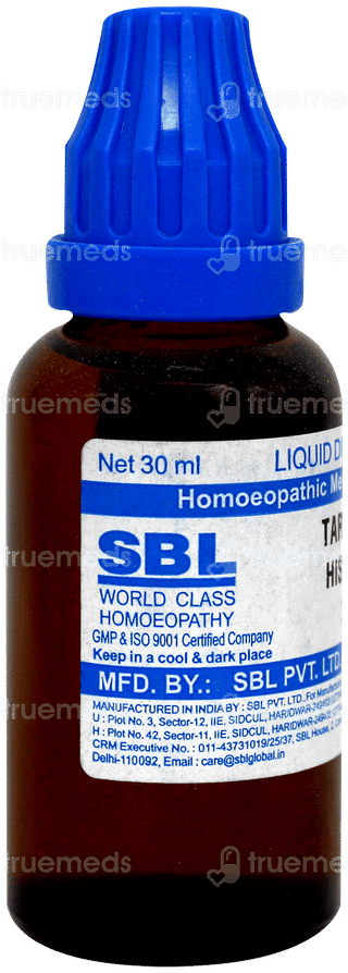Sbl Tarentula Hispanica 200C Dilution 30Ml