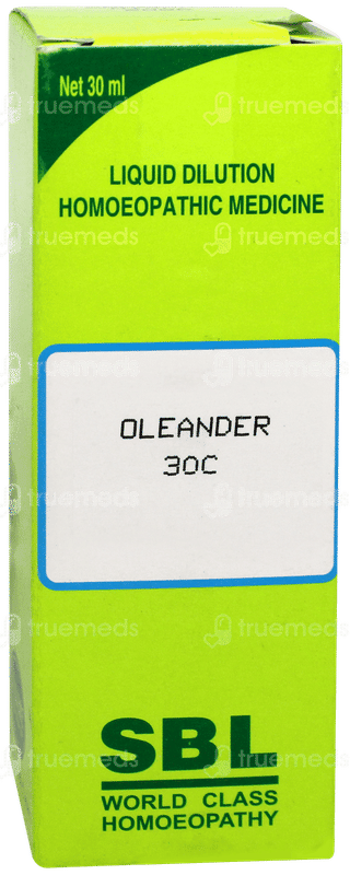 Sbl Oleander 30c Dilution 30ml