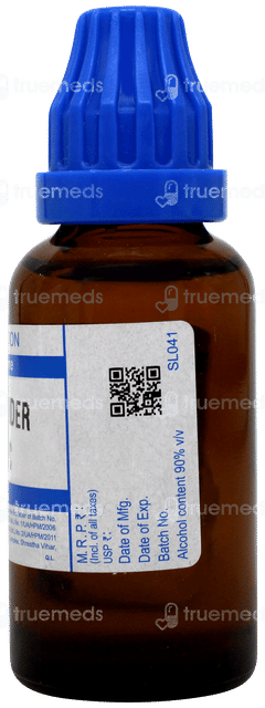 Sbl Oleander 30c Dilution 30ml
