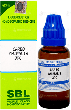 Sbl Carbo Animalis 30C Dilution 30Ml Sbl Carbo Animalis 30C Dilution 30Ml