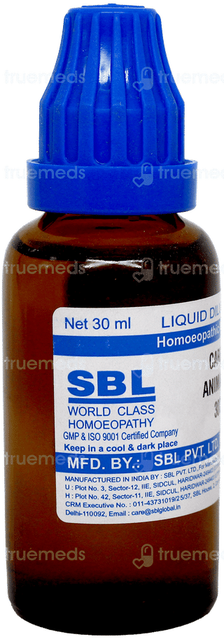 Sbl Carbo Animalis 30C Dilution 30Ml