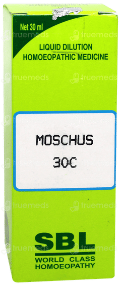 Sbl Moschus 30 C Dilution 30 ML