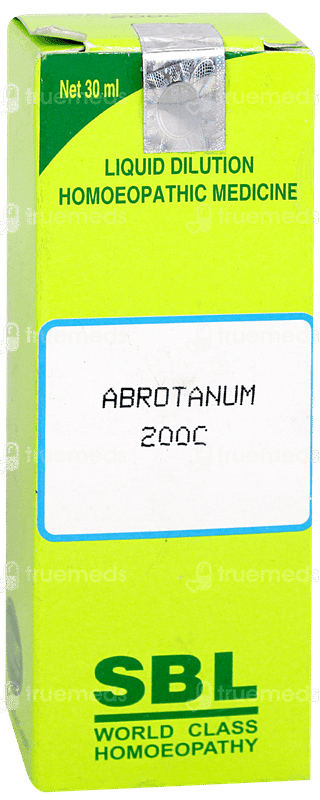 Sbl Abrotanum 200c Dilution 30ml