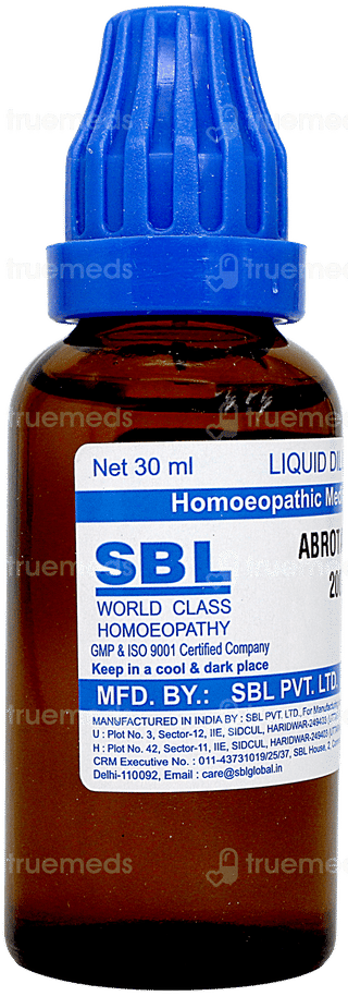 Sbl Abrotanum 200c Dilution 30ml