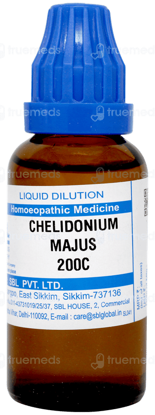 Sbl Chelidonium Majus 200c Dilution 30ml