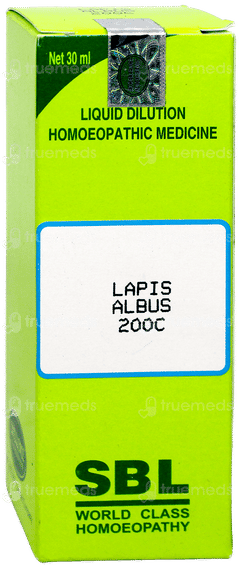 Sbl Lapis Albus 200C Dilution 30Ml