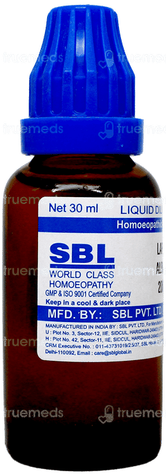 Sbl Lapis Albus 200C Dilution 30Ml