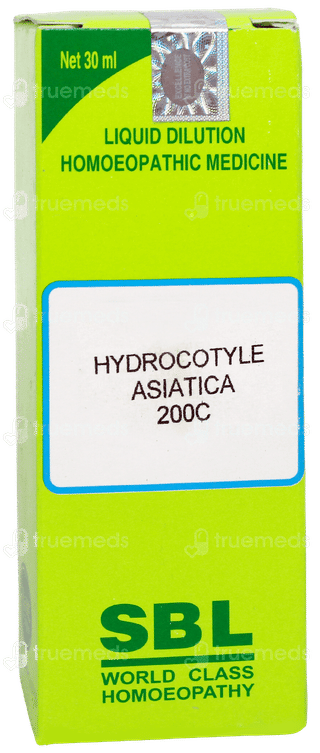Sbl Hydrocotyle Asiatica 200c Dilution 30ml