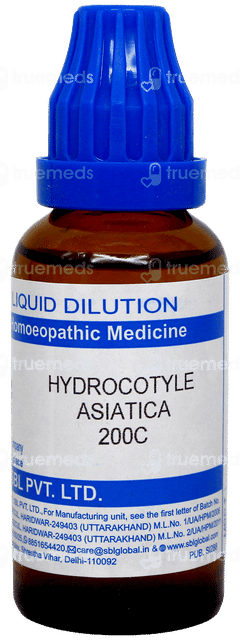 Sbl Hydrocotyle Asiatica 200c Dilution 30ml