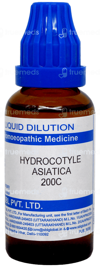 Sbl Hydrocotyle Asiatica 200c Dilution 30ml