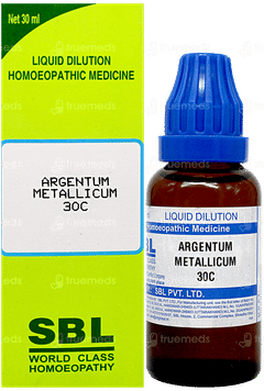 Sbl Argentum Metallicum 30 C Dilution 30 ML Sbl Argentum Metallicum 30 C Dilution 30 ML