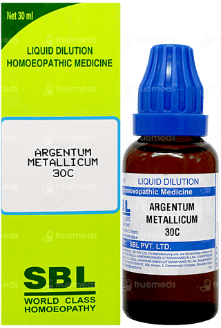Sbl Argentum Metallicum 30 C Dilution 30 ML