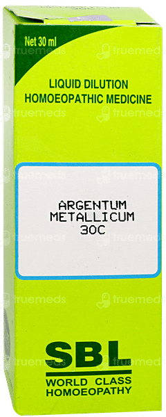 Sbl Argentum Metallicum 30 C Dilution 30 ML Sbl Argentum Metallicum 30 C Dilution 30 ML