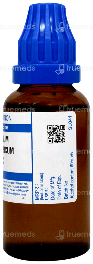Sbl Chininum Sulphuricum 30 C Dilution 30 ML
