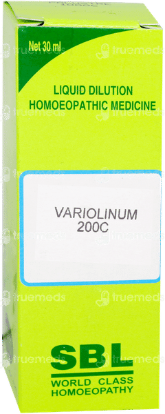 Sbl Variolinum 200c Dilution 30ml