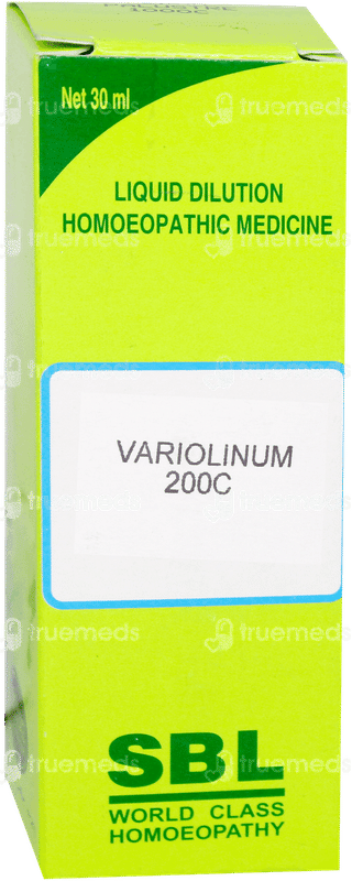 Sbl Variolinum 200c Dilution 30ml