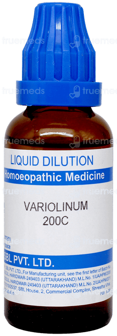 Sbl Variolinum 200c Dilution 30ml
