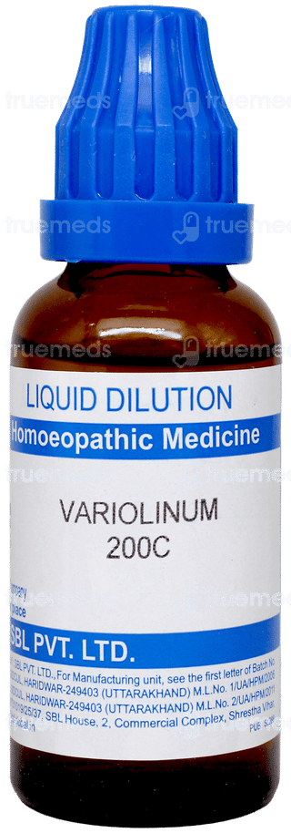 Sbl Variolinum 200c Dilution 30ml