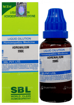 Sbl Adrenalinum 200 C Dilution 30 ML