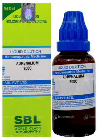 Sbl Adrenalinum 200 C Dilution 30 ML