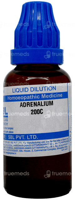 Sbl Adrenalinum 200 C Dilution 30 ML