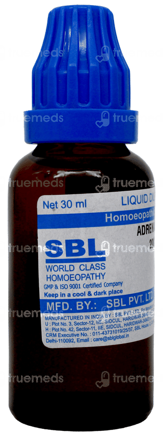 Sbl Adrenalinum 200 C Dilution 30 ML