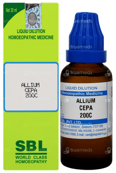 Sbl Allium Cepa 200c Dilution 30ml