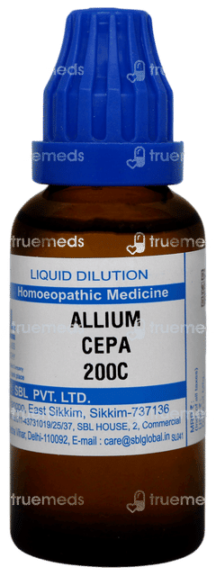 Sbl Allium Cepa 200c Dilution 30ml