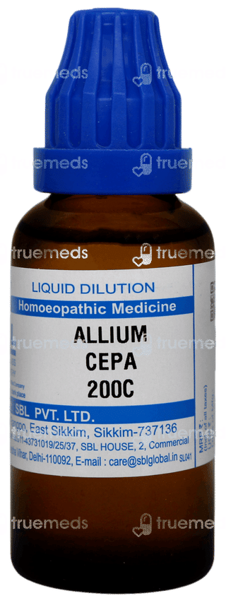 Sbl Allium Cepa 200c Dilution 30ml