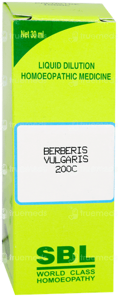 Sbl Berberis Vulgaris 200 C Dilution 30 ML