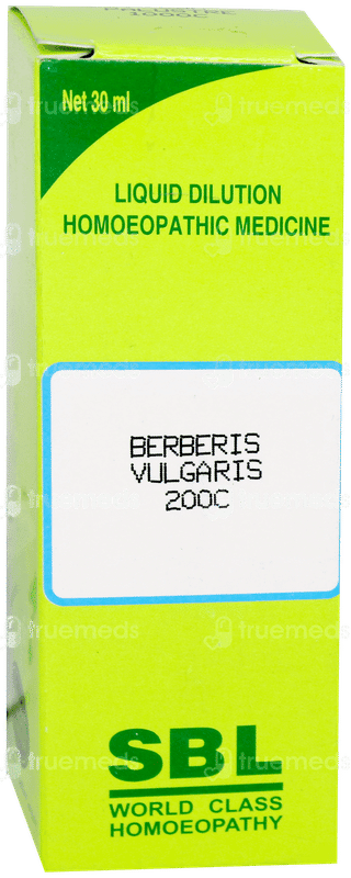 Sbl Berberis Vulgaris 200 C Dilution 30 ML