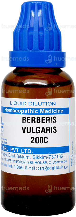 Sbl Berberis Vulgaris 200 C Dilution 30 ML