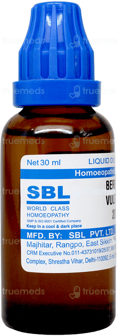 Sbl Berberis Vulgaris 200 C Dilution 30 ML