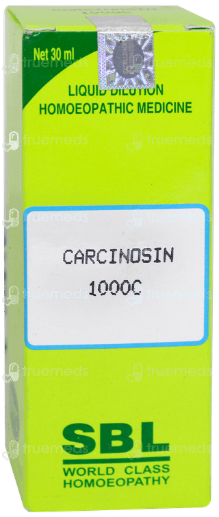 Sbl Carcinosin 1000c Dilution 30ml