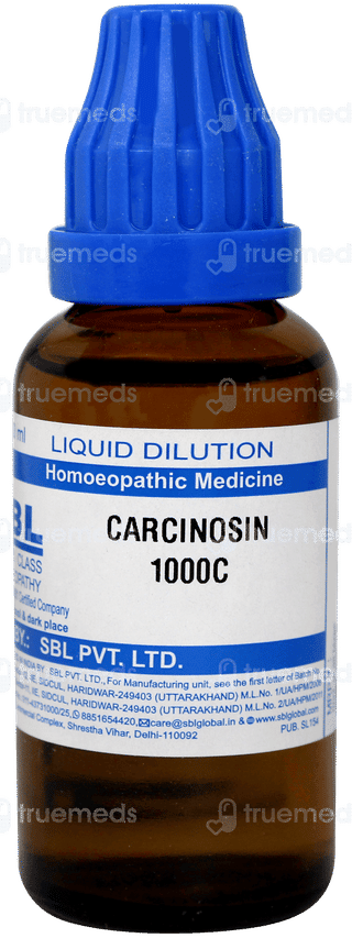 Sbl Carcinosin 1000c Dilution 30ml
