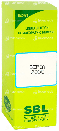 Sbl Sepia 200c Dilution 30ml
