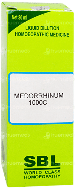 Sbl Medorrhinum 1000c Dilution 30ml