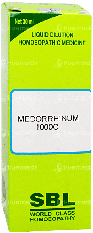 Sbl Medorrhinum 1000c Dilution 30ml